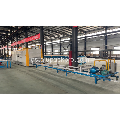 Horno de transferencia con efecto de veta de madera de perfiles de aluminio